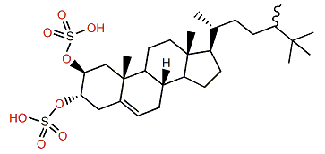 (24xi)-24,25-Dimethylcholest-5-en-2b,3a-diol disulfate